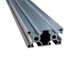 Profil d'extrusion en aluminium pour mur de rideau couleur naturelle